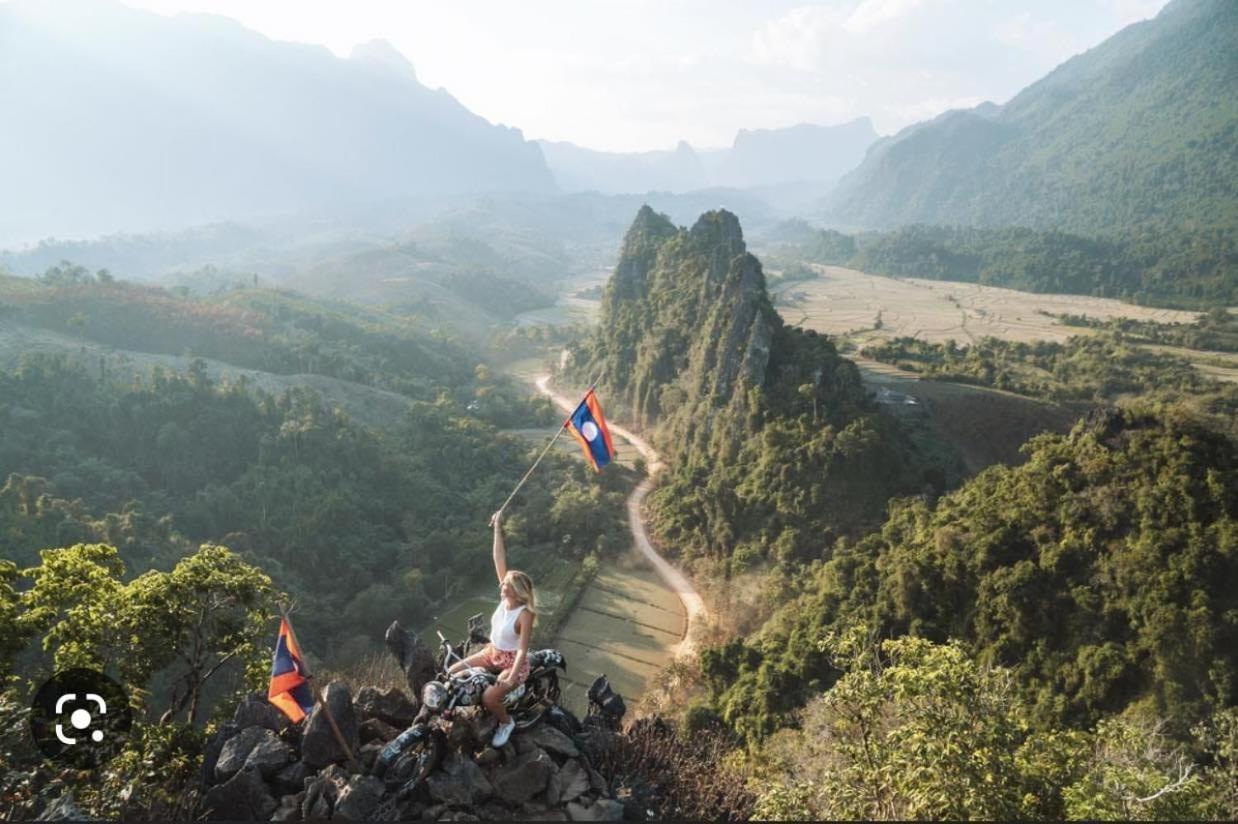 Vang Vieng Victory Hostel Luaran gambar