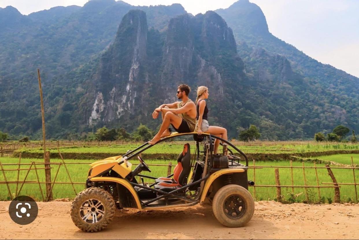 Vang Vieng Victory Hostel Luaran gambar