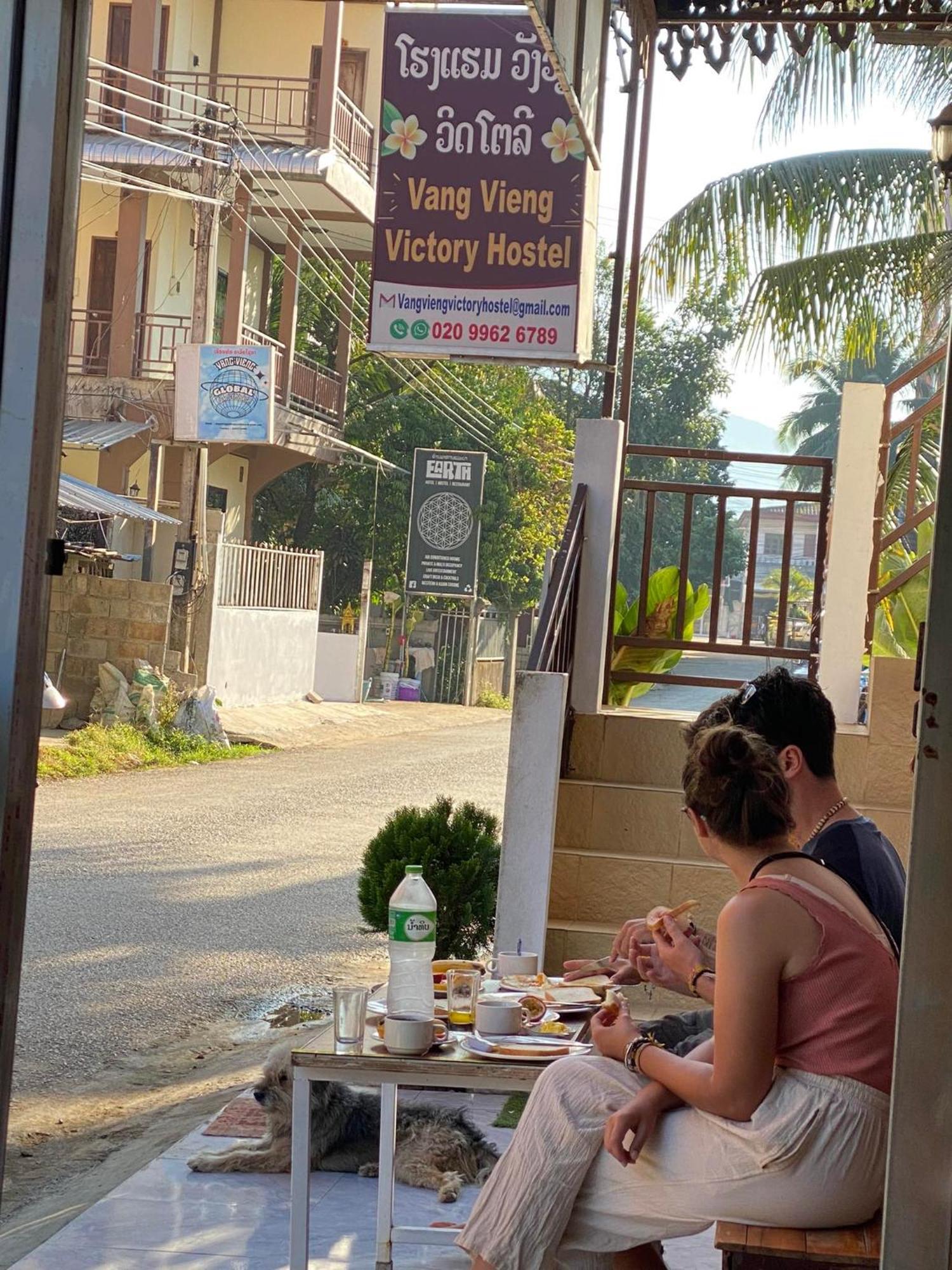 Vang Vieng Victory Hostel Luaran gambar